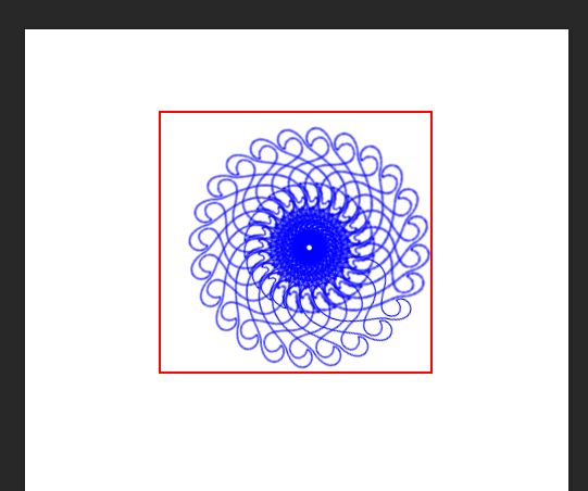 ps制作出蓝色线条效果花纹图形的具体操作截图