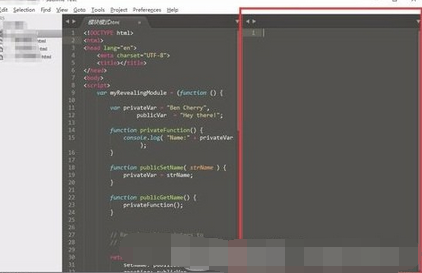 sublime text3进行分屏的简单操作截图