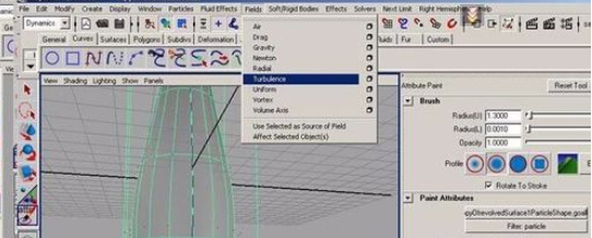 maya制作蜡烛火焰的操作流程截图