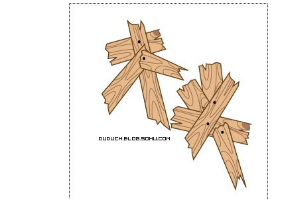 ps制作木纹字体的操作过程截图