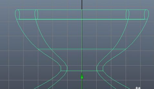 maya使用revolve命令制作杯子的图文操作截图