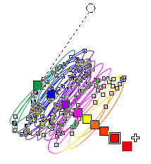 CDR制作彩色涂鸦字效果的详细操作截图