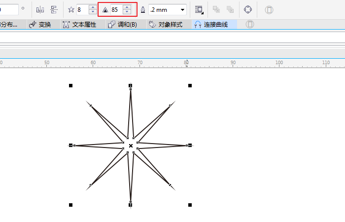 cdr制作各种多边形的详细操作截图