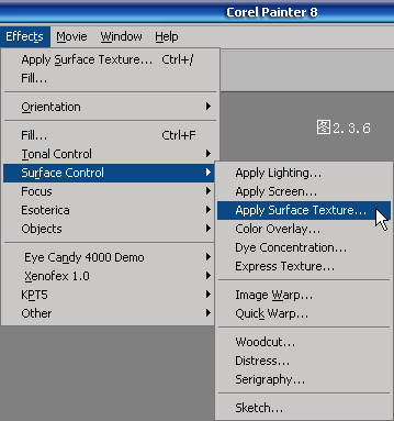 Painter制作厚涂油画效果的图文操作截图