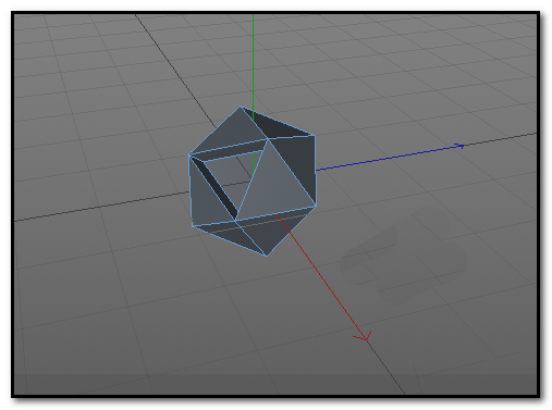 C4D制作镂空效果宝石模型的图文操作截图