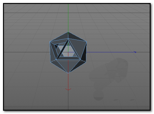 C4D制作镂空效果宝石模型的图文操作截图