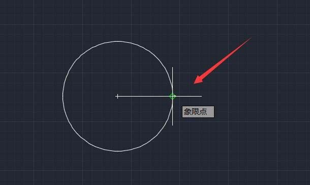 cad标注圆半径的操作流程截图