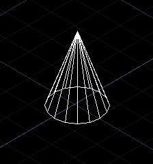 cad创建圆锥面的简单操作截图
