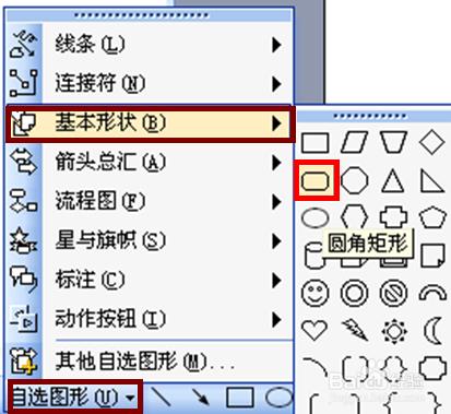 PPT用自选图形制图的操作过程截图