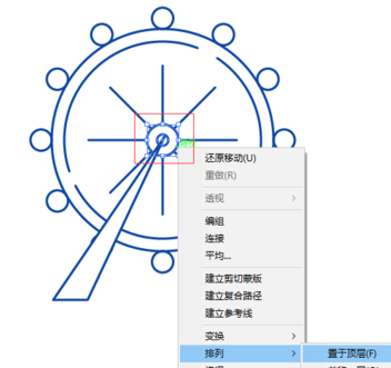 ai制作摩天轮的操作步骤讲解截图