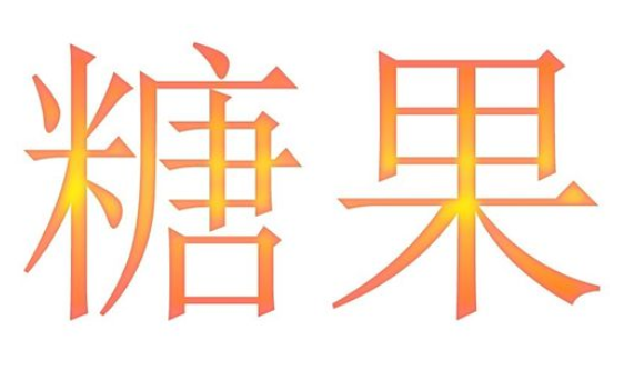 photoshop做出糖果效果文字的图文操作截图