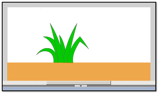 flash绘制绿草的操作流程截图