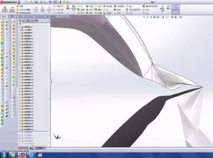 solidworks做出海豚的操作流程截图