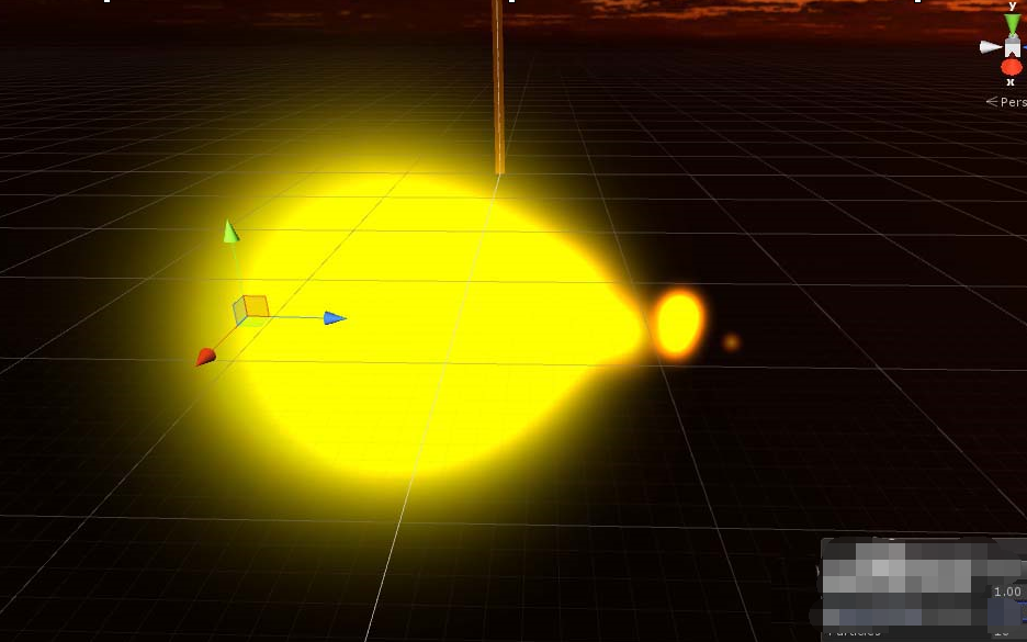 Unity使用ParticleSystem制作枪口火焰效果的详细操作截图
