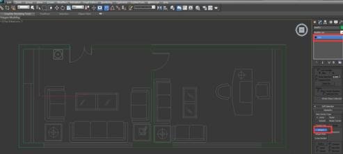 在cad里导入3dmax后建模的详细操作截图