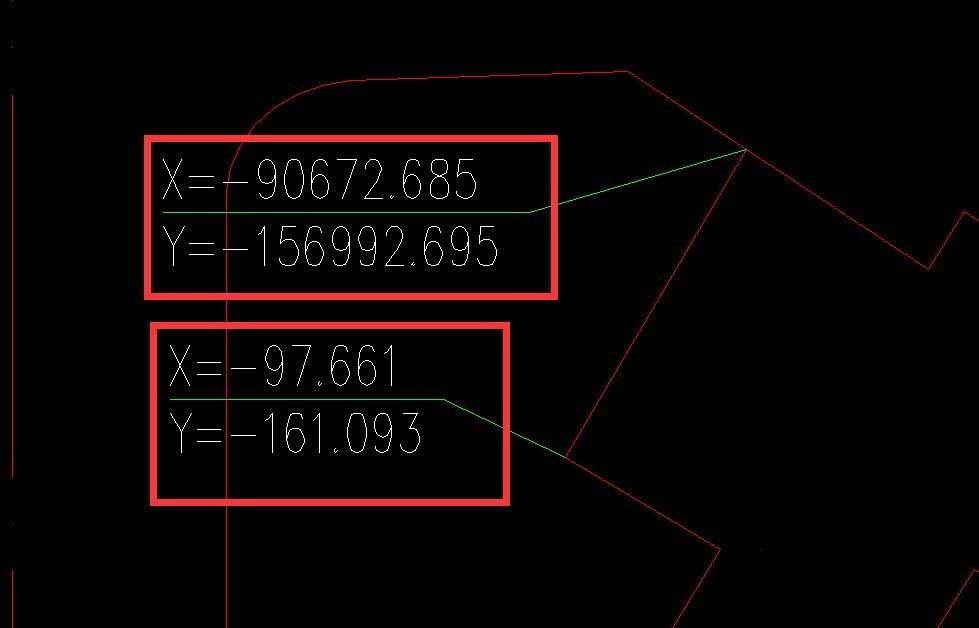 AutoCAD设置并使用坐标标注的详细操作截图