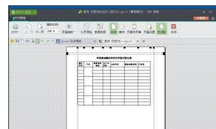 在wps表格里去掉多余空白页的简单操作截图