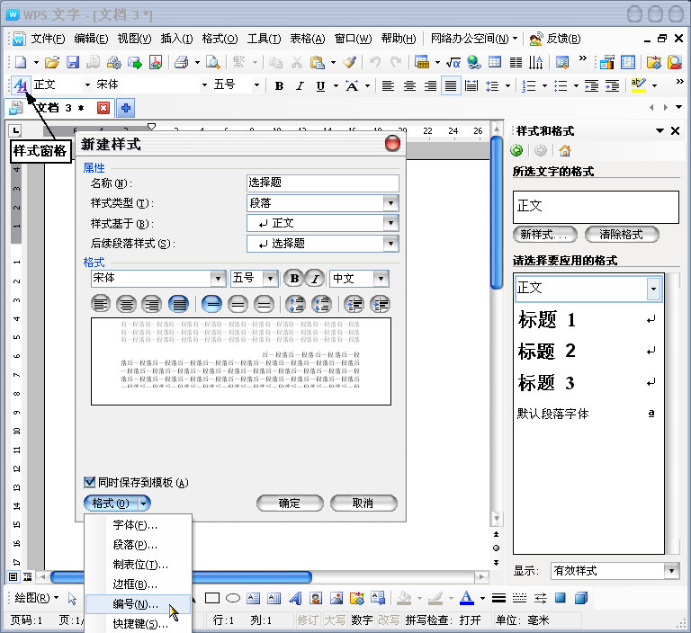 WPS文字输入选择题的详细操作截图