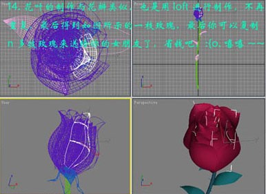 3DMax制作出金色玫瑰的图文操作截图