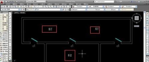 在AutoCAD图纸里加注释文字的详细操作截图