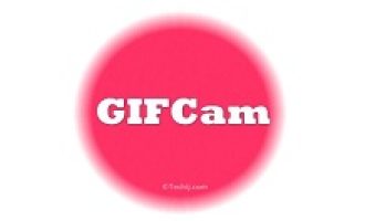 使用GifCam软件制作截图GIF的操作教程方法。