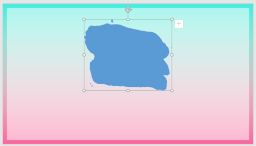 PPT制作出渐变笔刷色块型封面的具体操作方法截图