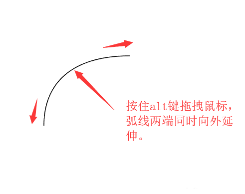 ai制作弧线的简单使用教程截图