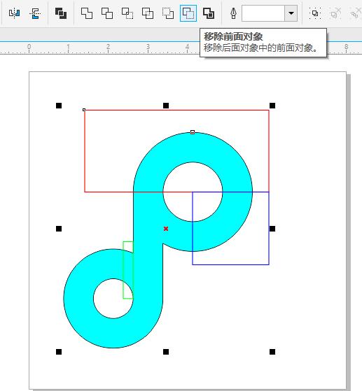 CDR画出抖音LOGO的操作教程截图