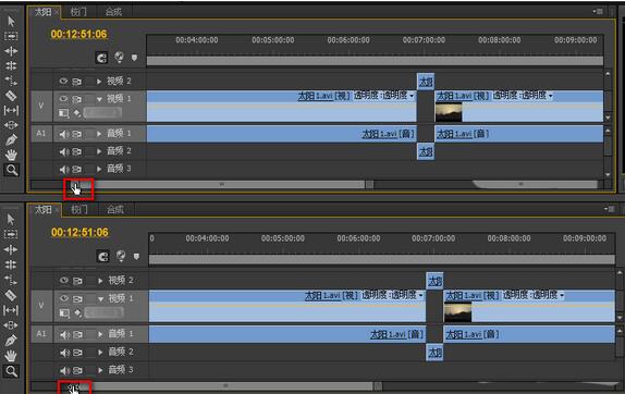 premiere时间线放大缩小的相关内容截图