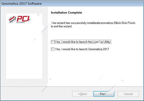 Geomatica 2017安装的详细操作步骤截图