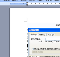 office2003中查找字符的详细操作教程截图