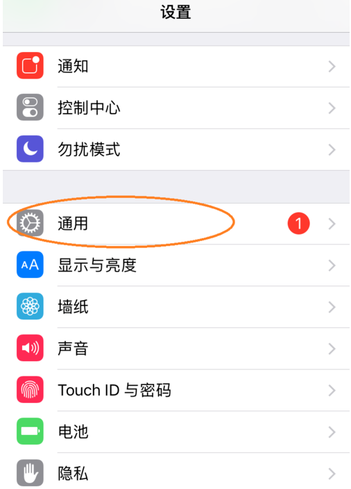 开启iPhone手机访问限制功能的具体操作截图