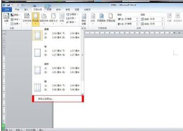 Word2010版设置调整页面的操作方法截图