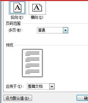 Word2010版设置调整页面的操作方法截图