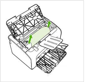 惠普laserjet p1007打印机卡纸的解决办法截图