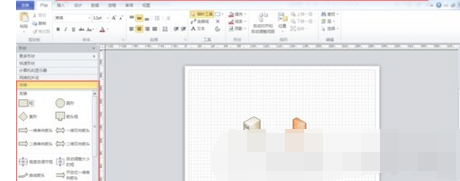 Visio 2013添加形状的具体方法截图