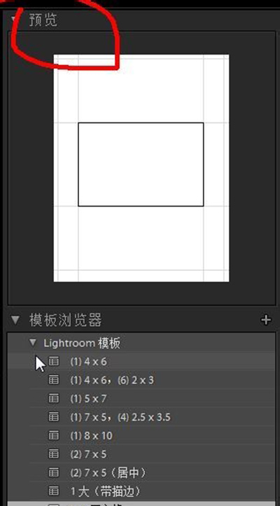 lightroom中制作漂亮拼接模卡的具体操作教程截图