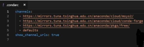 Anaconda增加国内镜像的方法截图