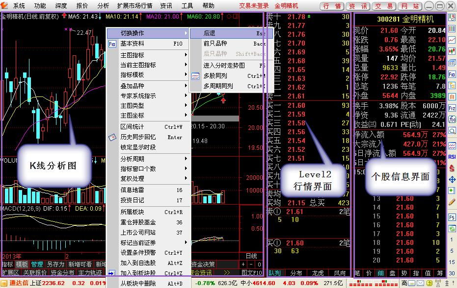 通达信金融终端交易的操作教程截图