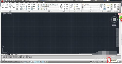 CAD2011与2012界面切换的操作方法截图