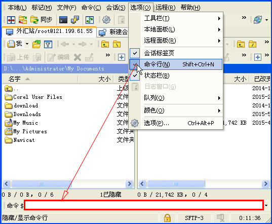 WinSCP连接虚拟机的操作教程截图