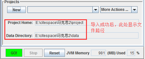 citespace使用运行与可视化的操作讲解截图