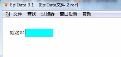 epidata中REC的文件无变量名解决方法截图