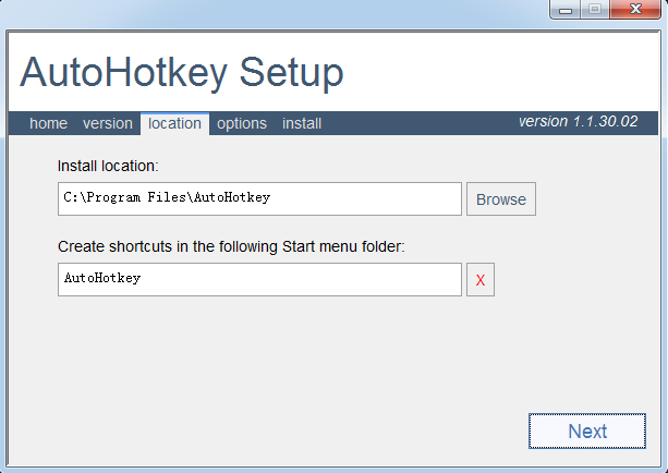 AutoHotkey安装操作方法截图