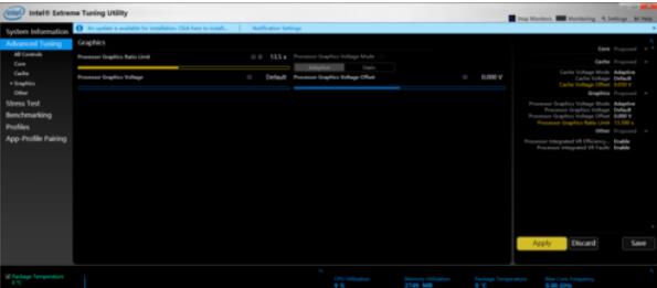 Intel Extreme Tuning Utility具体使用方法截图