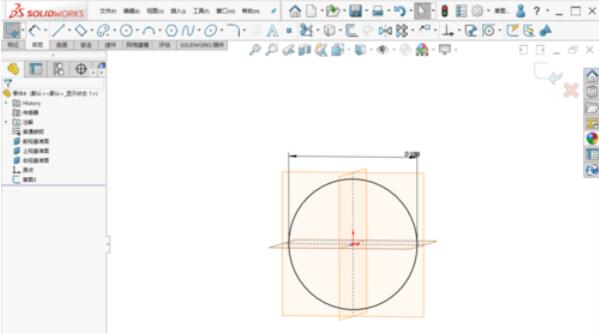 solidworks2019中加厚命令使用操作步骤截图