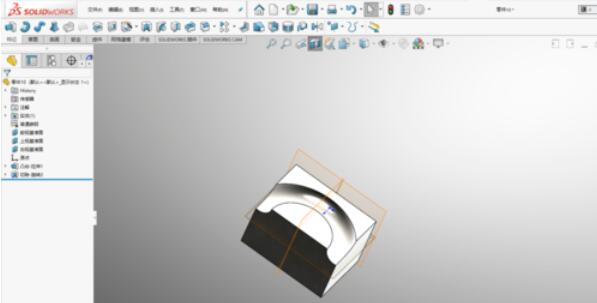 solidworks201中旋转切除命令使用介绍截图