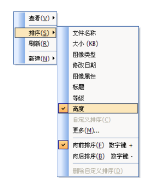 ACDSee添加更多排序选项的操作教程截图