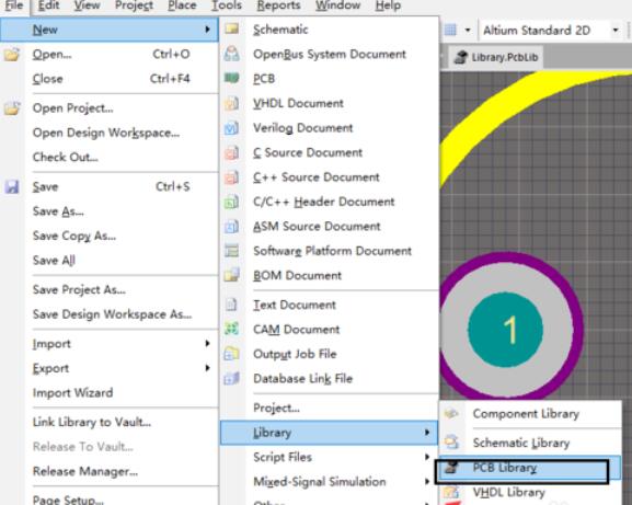 Altium Designer 13制作线路板封装的详细操作流程截图