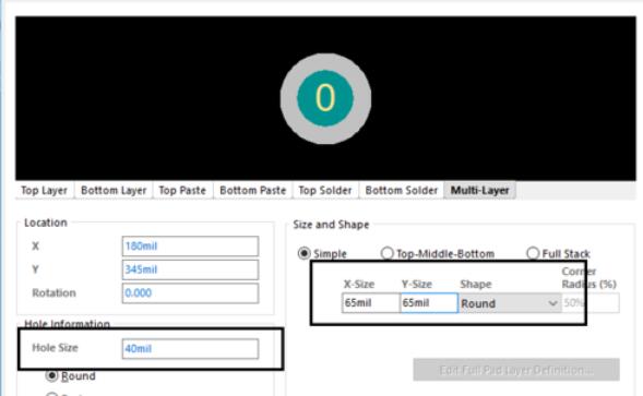 Altium Designer 13制作线路板封装的详细操作流程截图